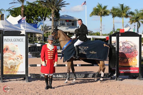 Eric Lamaze and Fine Lady 5 in their winning presentation. © Sportfot