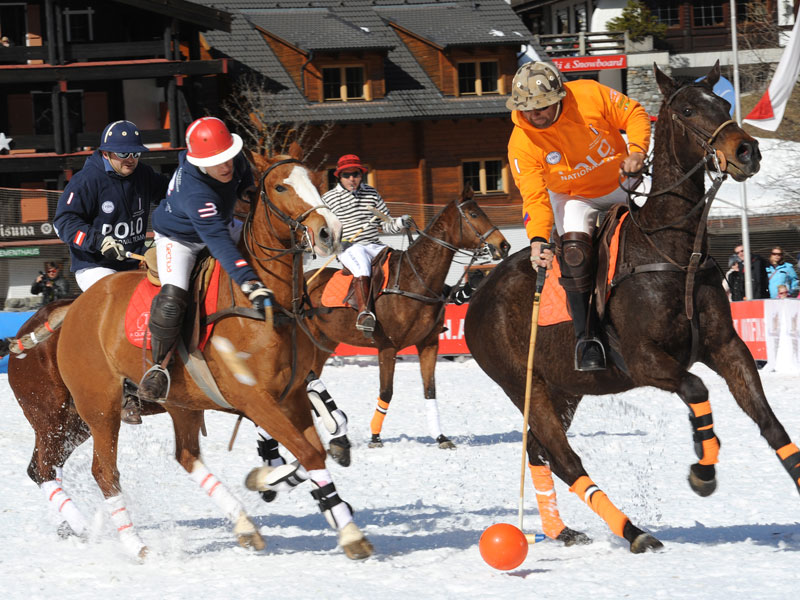 Die PIPA International Snow Polo Championship Tour von 23. bis 25. Jänner in Seefeld / Tirol © A Quechua World of Polo 