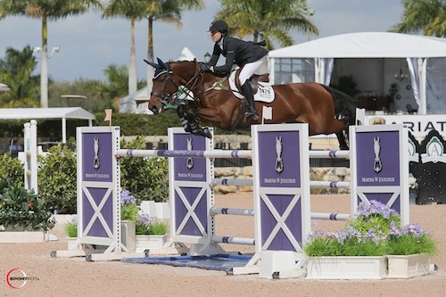 Brianne Goutal und Ballade van het Indihof. © Sportfot