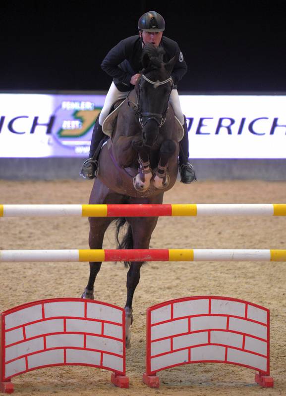 Max-Hilmar Borchert (GER) und Estefanie holten Rang zwei im EY Cup. © Fotoagentur Dill