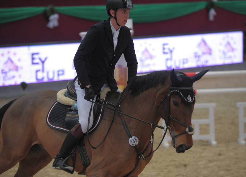 Marcel Braig (GER) sicherte sich den European Youngster Cup Sieg! © Fotoagentur Dill