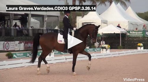 Watch the leading ride for Laura Graves and Verdades! Video courtesy of Campfield Videos