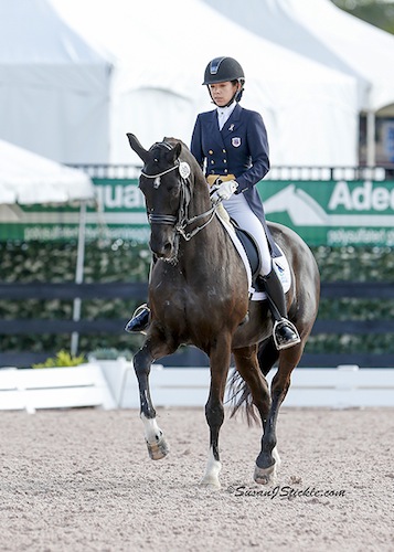 Chase Hickok and Sagacious HF. © Susan J Stickle