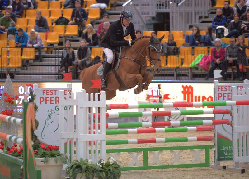 Hollands Marc Houtzager pilotierte Bylou zu Rang zwei. © Fotoagentur Dill