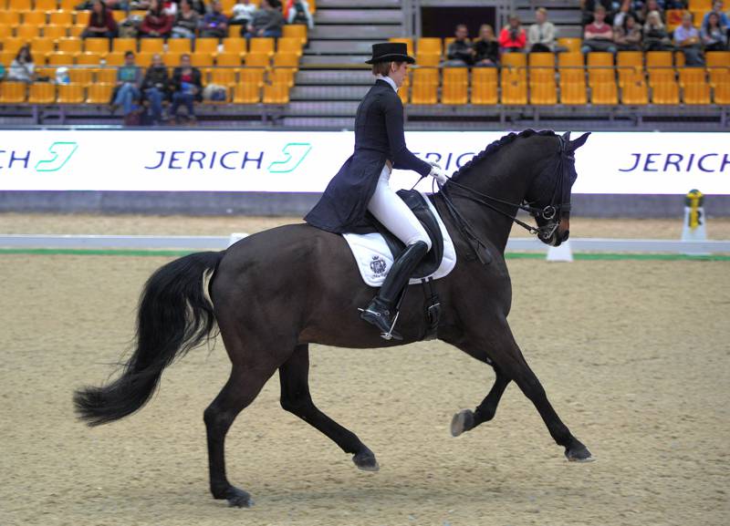 Rubens Recaro und Bettina Koncar (Steir. RSZ Süd) sicherten sich Rang zwei in der Jerich STY Dressage I. © Fotoagentur Dill