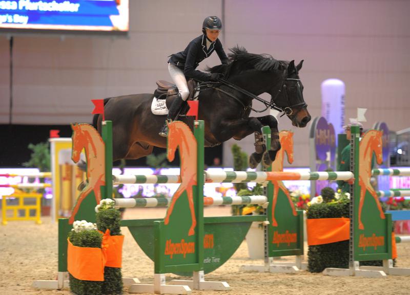 Ein perfektes Team: Vanessa Pfurtscheller (AUT/T) und Rodrigo's Boy! © Fotoagentur Dill