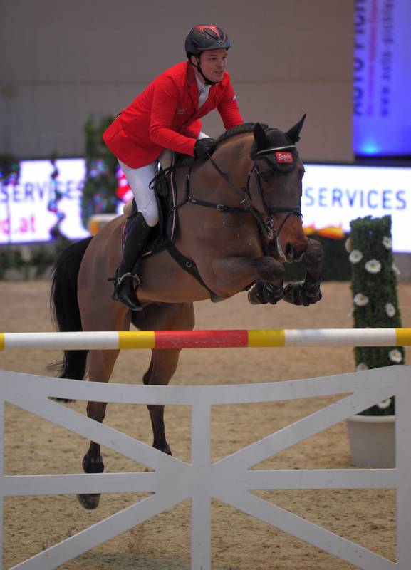 Starlight hat ihre Sache unter Jan Sprehe (GER) toll gemacht - das Duo holte Rang drei im CSI3* Graz Masters um den Preis vom Gestüt Römerhof. © Fotoagentur Dill