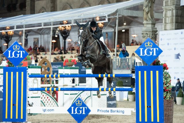 Edwina Tops-Alexander (AUS), hier mit Ego van Orti, siegte im Grand Prix of Al Shaqab © Helmut Harringer