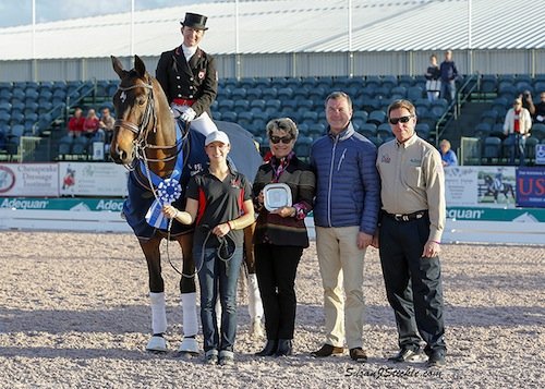 Belinda and Anton in their winning presentation. © Susan J Stickle