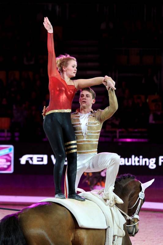 Justin van Gerven und Gera Marie Grün führen. Wird es morgen zum Weltcuptitel reichen? © Andrea Fuchshumer