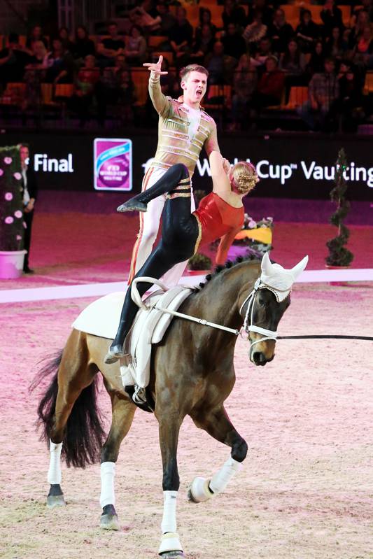 Gera Marie Grün und Justin van Gerven sind die Pas-de-Deux Weltcupsieger! © Andrea Fuchshumer