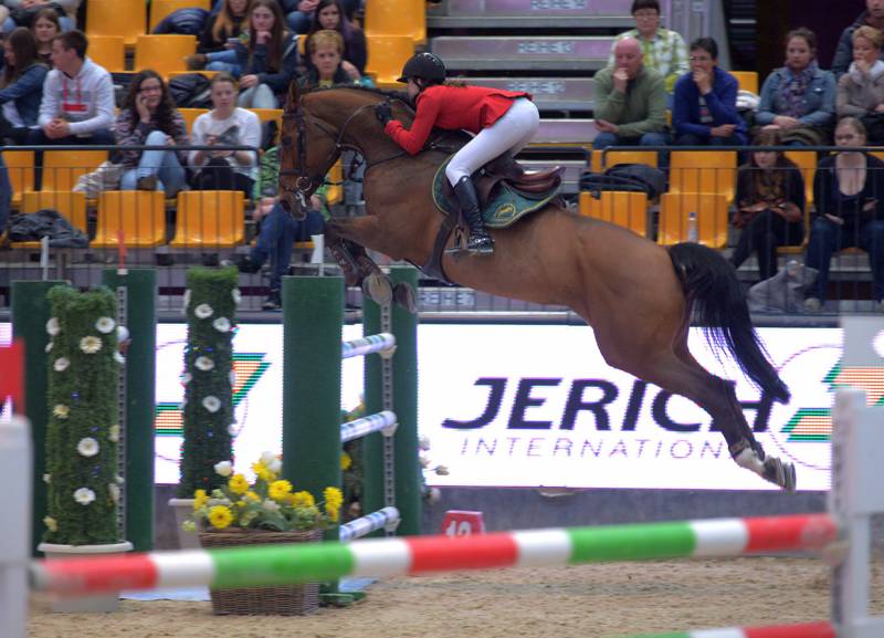 Ina von Bormann (GER) und Rahmannshof Stagoldina schnappten sich Platz zwei. © Fotoagentur Dill