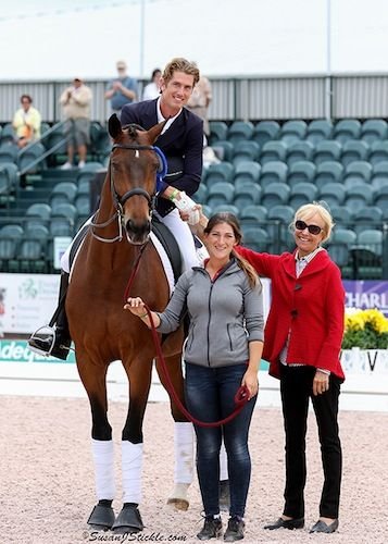 Chris Von Martels and Zilverstar in their winning presentation. © SusanJStickle.com