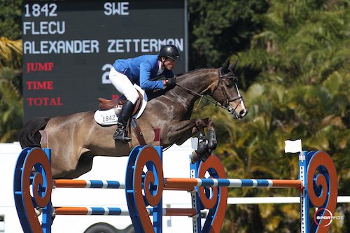 Alexander Zetterman and Flecu. © Sportfot