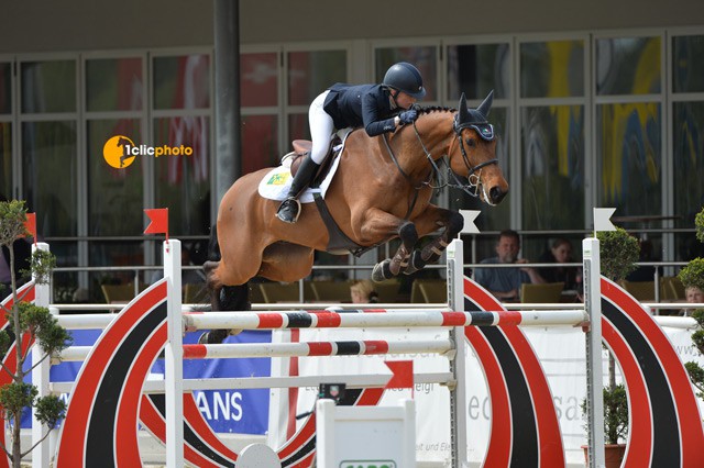 Den zweiten Rang belegte Pippa Allen (GBR) auf Brooklyn 28 © Hervé Bonnaud