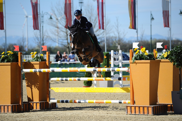 Julie Andrews (GBR) holte mit Miss Lyckad Rang drei © Hervé Bonnaud