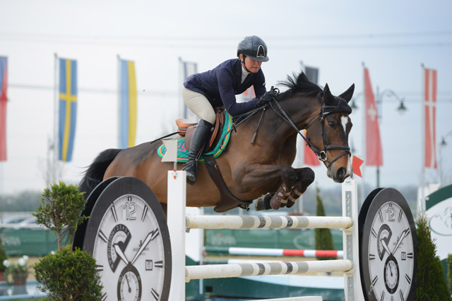 Julie Andrews (GBR) punktete mit Miss Lyckad © Nicole Ciscato