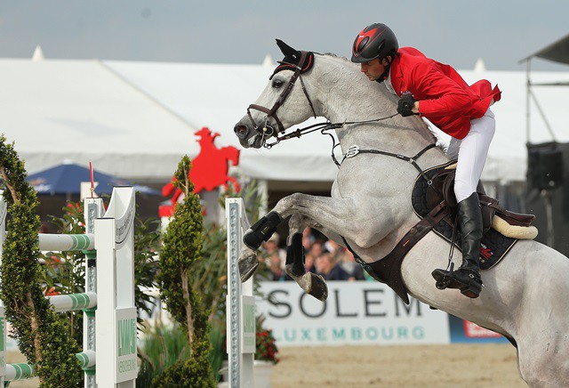 Denis Nielsen (GER) und Cashmoaker in Hagen. © Stefan Lafrentz