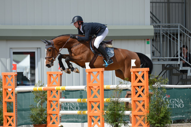 Am dritten Platz standen Jack Dodd (IRL) und Quenotte 2 © Nicole Ciscato