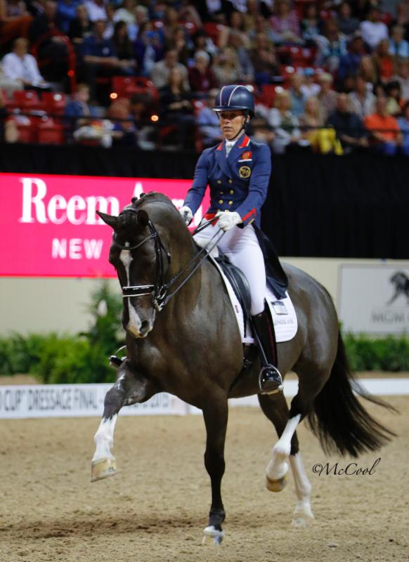 Charlotte Dujardin und Valegro. © McCool Photography/World Cup Las Vegas