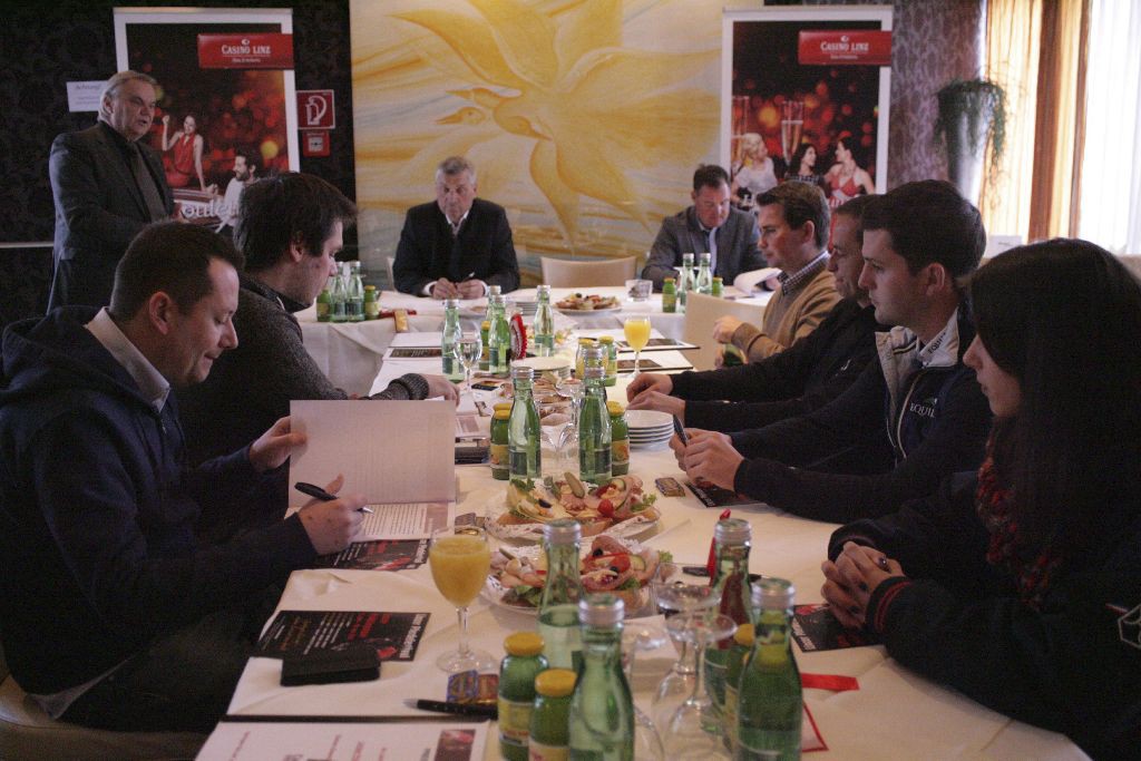 Die Pressekonferenz zum Casino Grand Prix in Linz © Linzer Pferdefestival