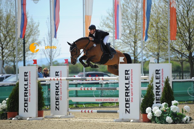 Kamil Papousek (CZE) pilotierte Igor Van De Heibos auf den zweiten Rang © Nicole Ciscato