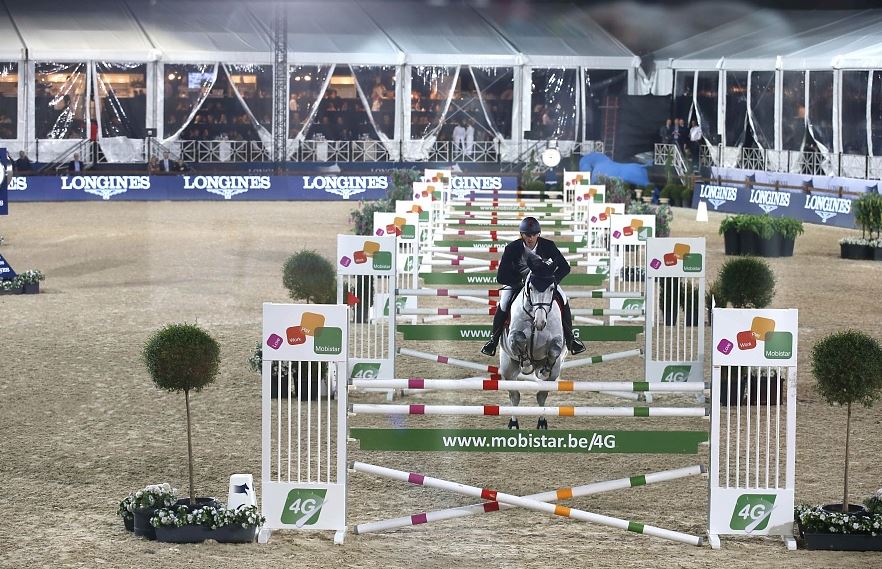 Olivier Philippaerts und Game Boy D 10 im Six Bars. © Stefano Grasso/LGCT