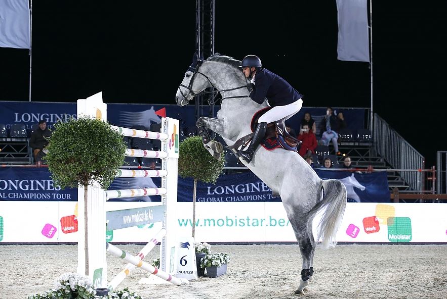 Olivier Philippaerts und Game Boy D 10 im Six Bars. © Stefano Grasso/LGCT