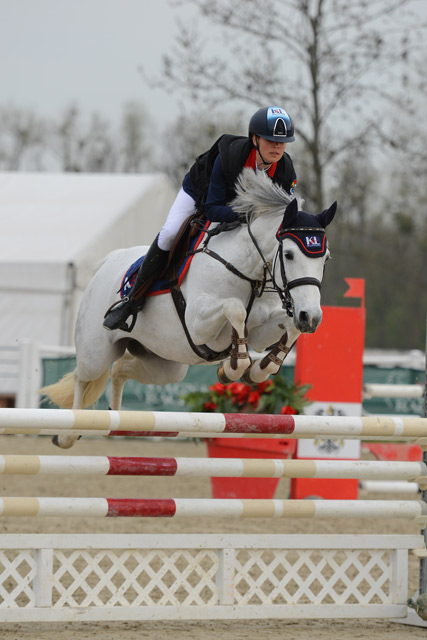 Maximiliane Ruppert (GER) siegte mit Zauberwald Miracoulix in dere VIP Tour Small © Nicole Ciscato