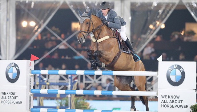 Kevin Staut (FRA) mit Quismy des Vaux HDC. © Stefano Grasso/LGCT