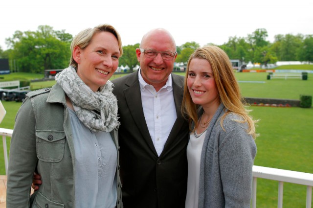 Anabel Balkenhol, Volker Wulff und Janne Meyer voller Vorfreude auf das Deutsche Dressur- und Spring-Derby! © Stefan Lafrentz