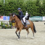 Lena Binder mit Spiderman Duke auf der Ehrenrunde. © Horse Sports Photo