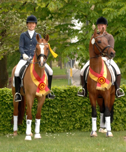 Coole Socke WE/Isabeau Schartmann und Marrakesch AZ/Aileen Zimmer (v.l.) © Mareile Oellrich-Overesch