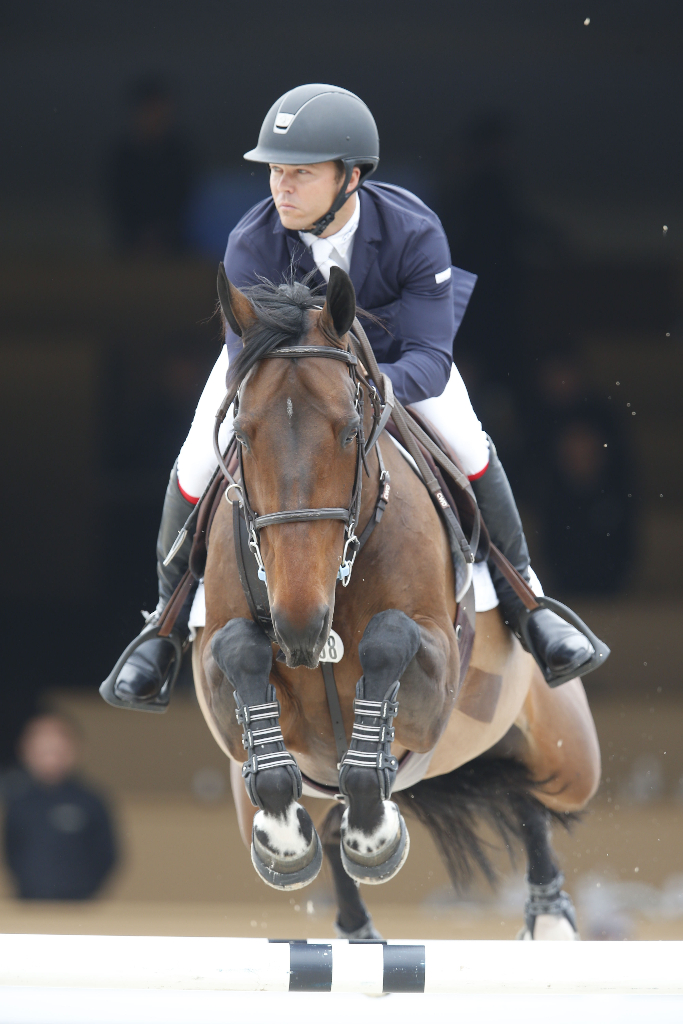 Kent Farrington und Blue Angel. © Stefano Grasso/LGCT