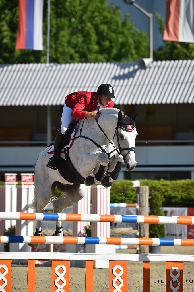 Willi Fischer (OÖ) und Colmar sichern sich den Sieg in der Linzer Qualifikationsrunde des European Youngster Cup © sIBIL sLEJKO