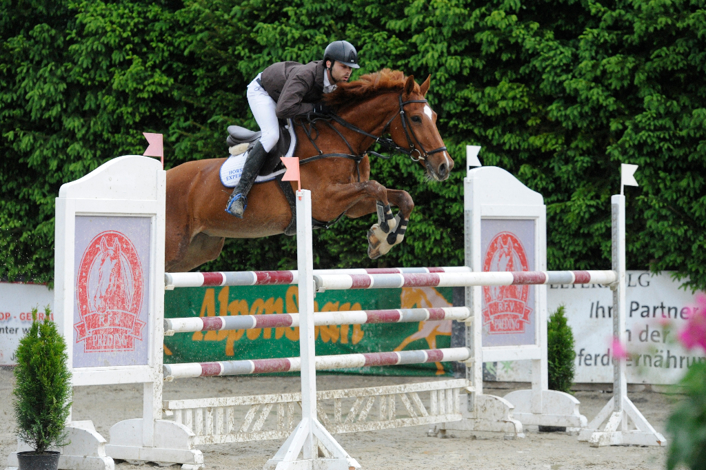 Alexander Fuchs und sein schneller Anton holten den Sieg im M. © Horse Sports Photo