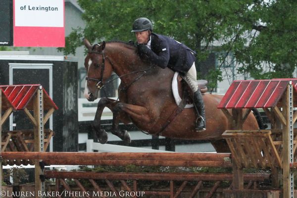 Steve Heinecke and So Lucky. © Lauren Baker