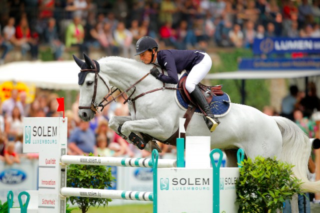 Charlie und Katharina Offel auf dem Weg zum Sieg in der Qualifiaktion zur 3. Wertungsprüfung der DKB-Riders Tour. © Stefan Lafrentz