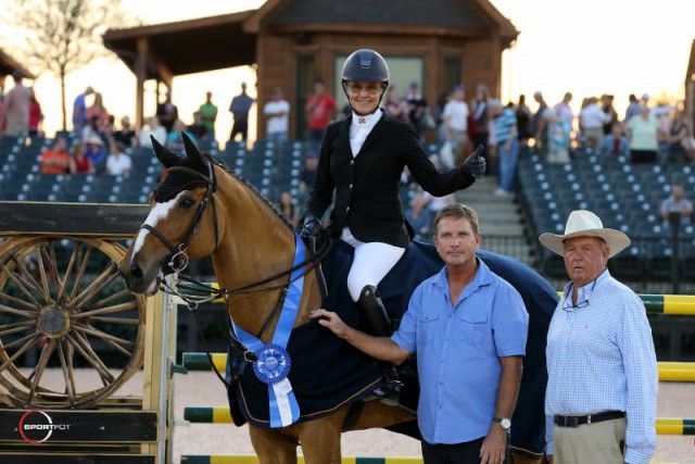 Candice King and Valinski S in their award presentation with Michael Dorman and Ronnie Beard. © Sportfot