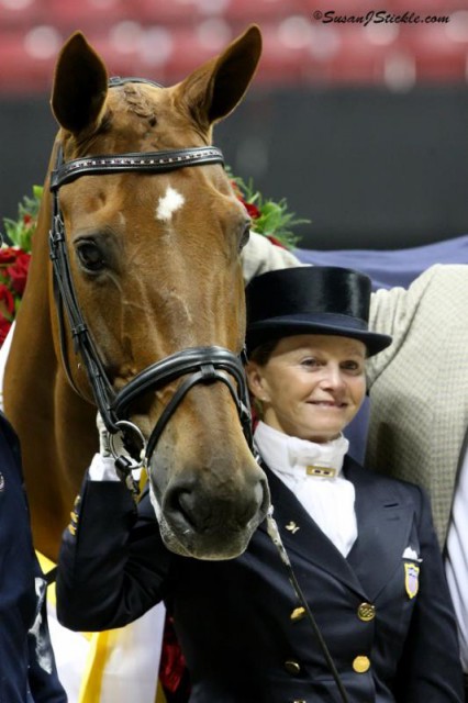 Debbie McDonald and Brentina. © Susan J Stickle