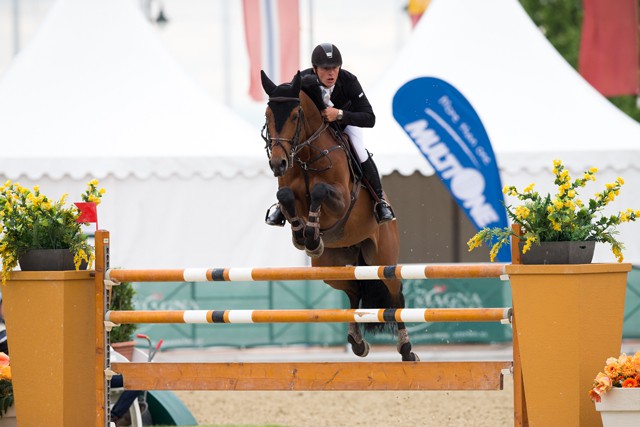 Für Johnny Pals (NED) und Fernando gab es Rang drei in der CSI4* Diamond Tour. © Tomas Holcbecher