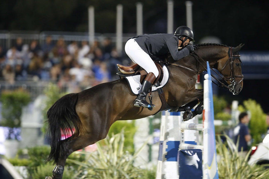 Rodrigo Pessoa und Status FRH. © Stefano Grasso/LGCT