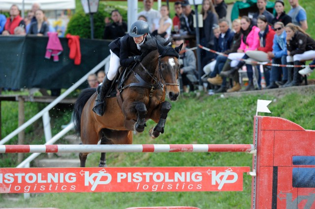 Thomas Reif und Albatros am Sprung zum Sieg. © Horse Sports Photo