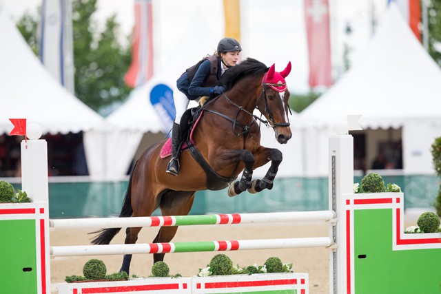 Akela Sixta feierte mit Camargo DH im MAGNA RACINO einen Heimsieg. © Tomas Holcbecher