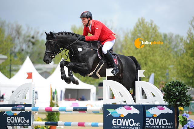 Der genial springende Limbarto sicherte sich mit Jan Sprehe (GER) den zweiten Platz © Nicole Ciscato