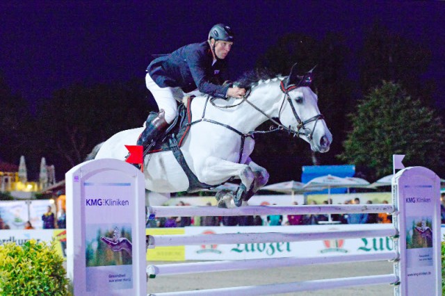 Andre Thieme und Ramona de Flocbeq beim KMG Cup in Sommerstorf. © Karl-Heinz Frieler