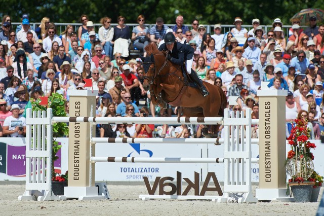 Douglas Lindelöw (SWE) und Casello - die Sieger im Grand Prix von Sopot 2015 © Hervé Bonnaud