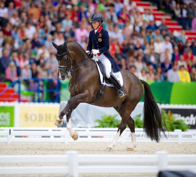 Charlotte Dujardin und Valegro. © FEI / Arnd Bronkhorst / Pool Pic