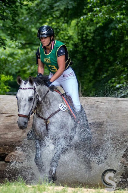 Toll gemacht! Kilnaboy Buffet und Katrin Khoddam-Hazrati (St) platzieren sich im CCI2* in Polen © Seibert Corinna