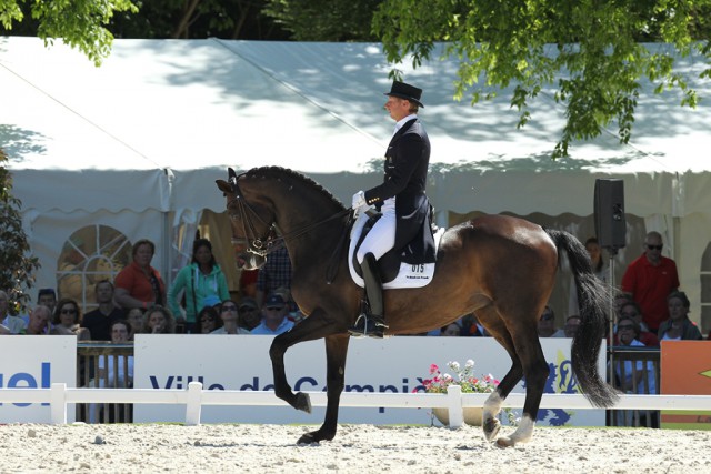  KITTEL Patrick (SWE ) und Deja beim CDI4* Compiégne © Jean Morel